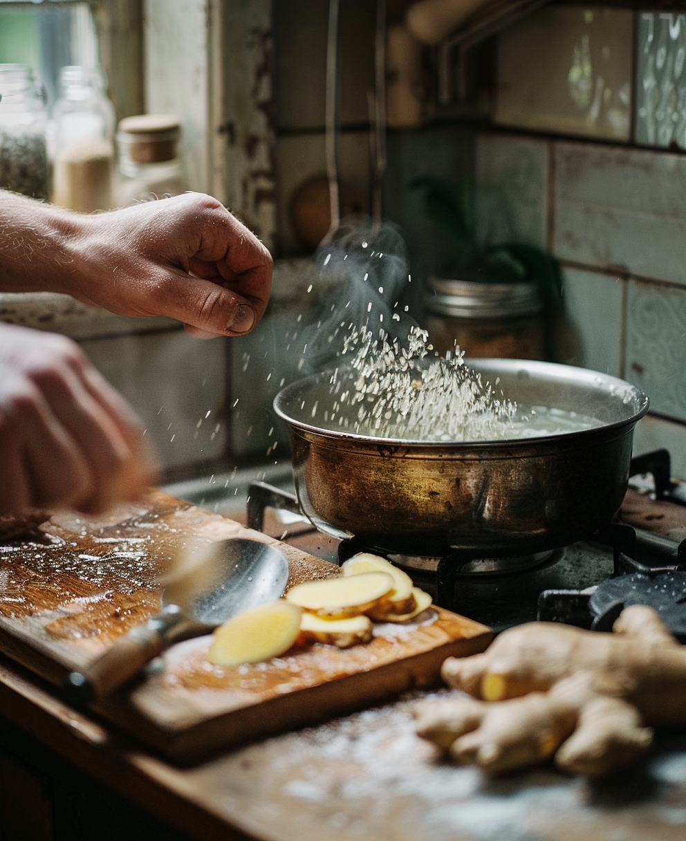 recette jus de gingembre