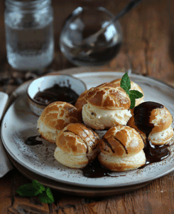 recette profiteroles glace vanille
