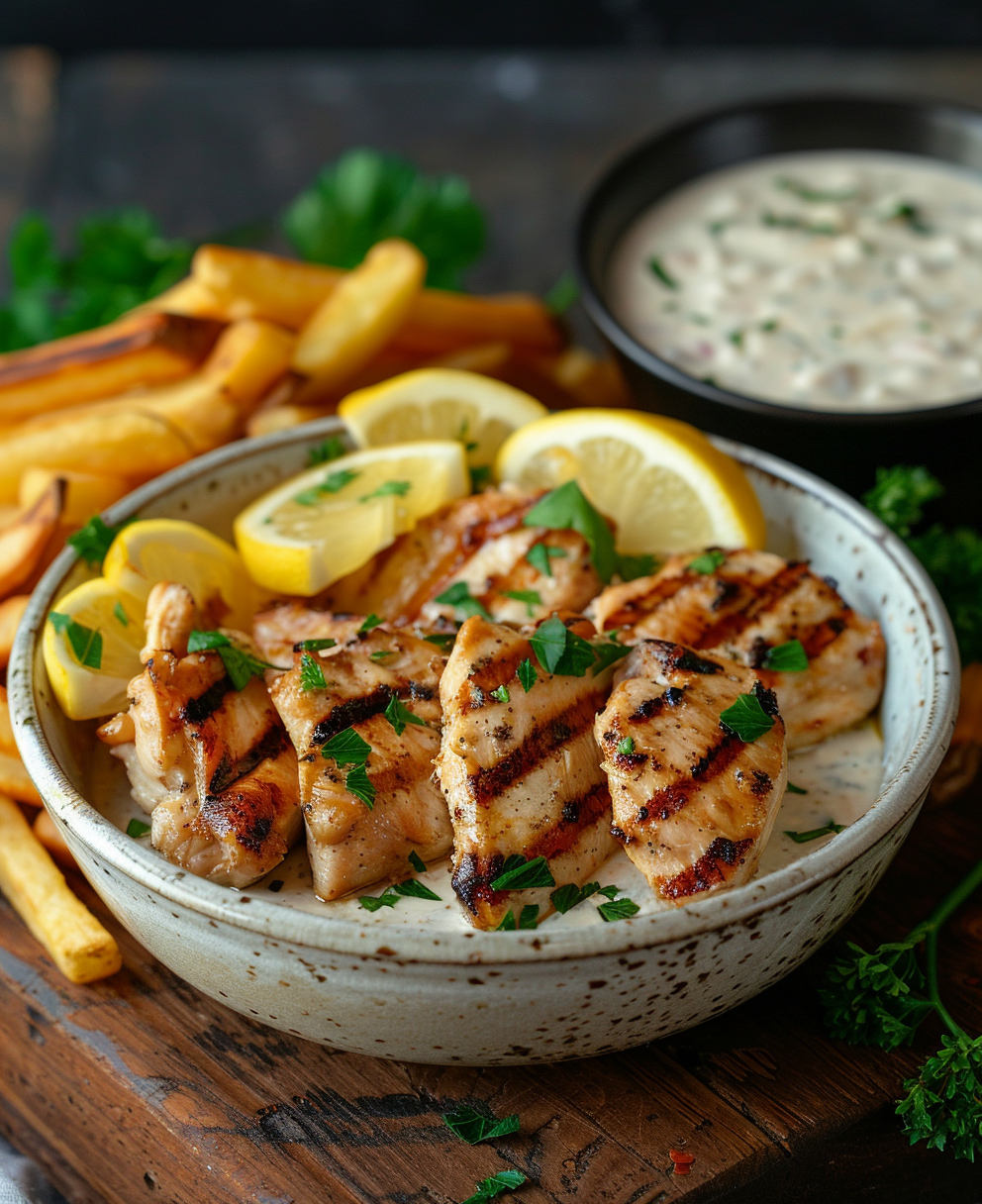 recette sauce kebab blanche