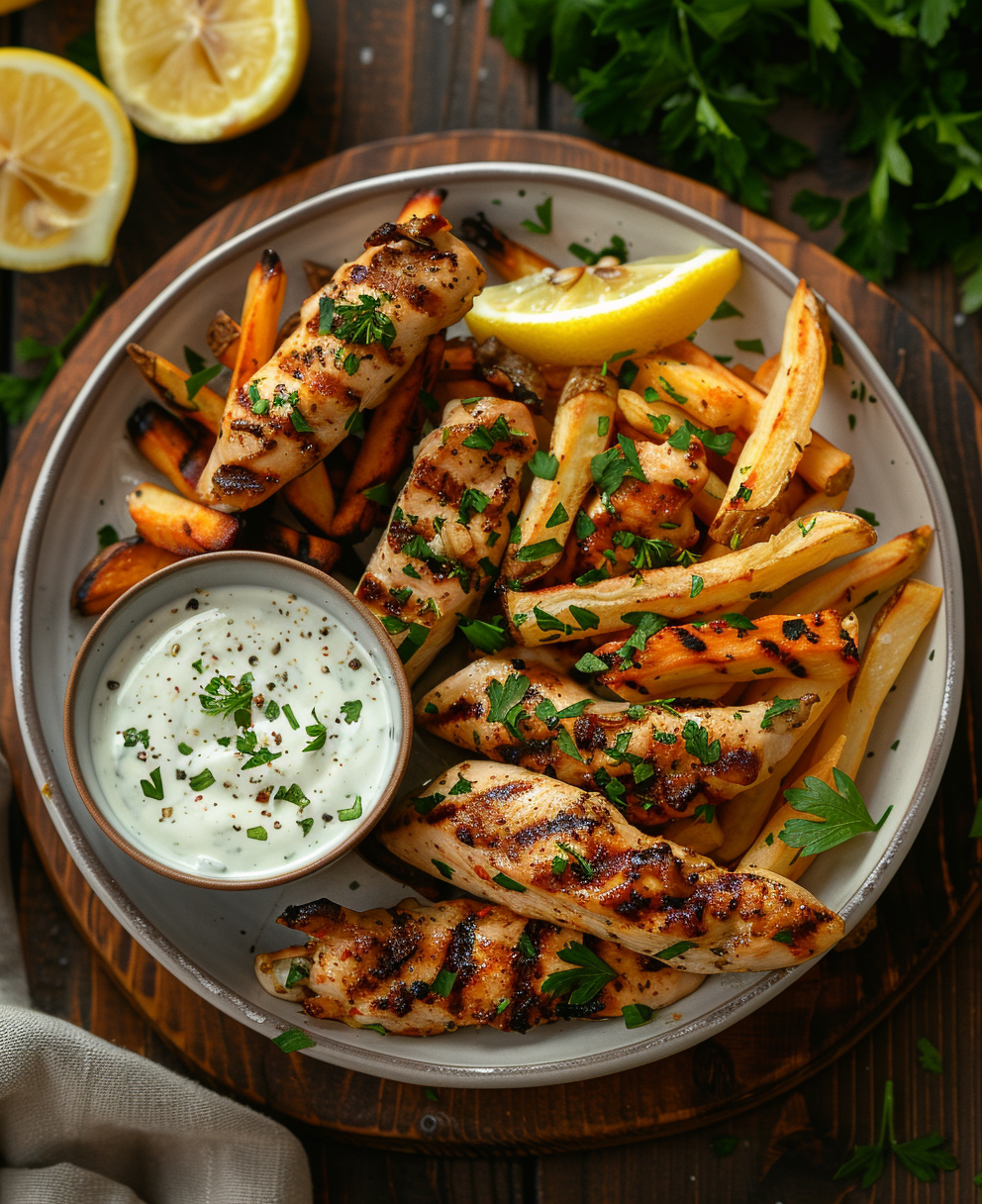 recette sauce kebab blanche