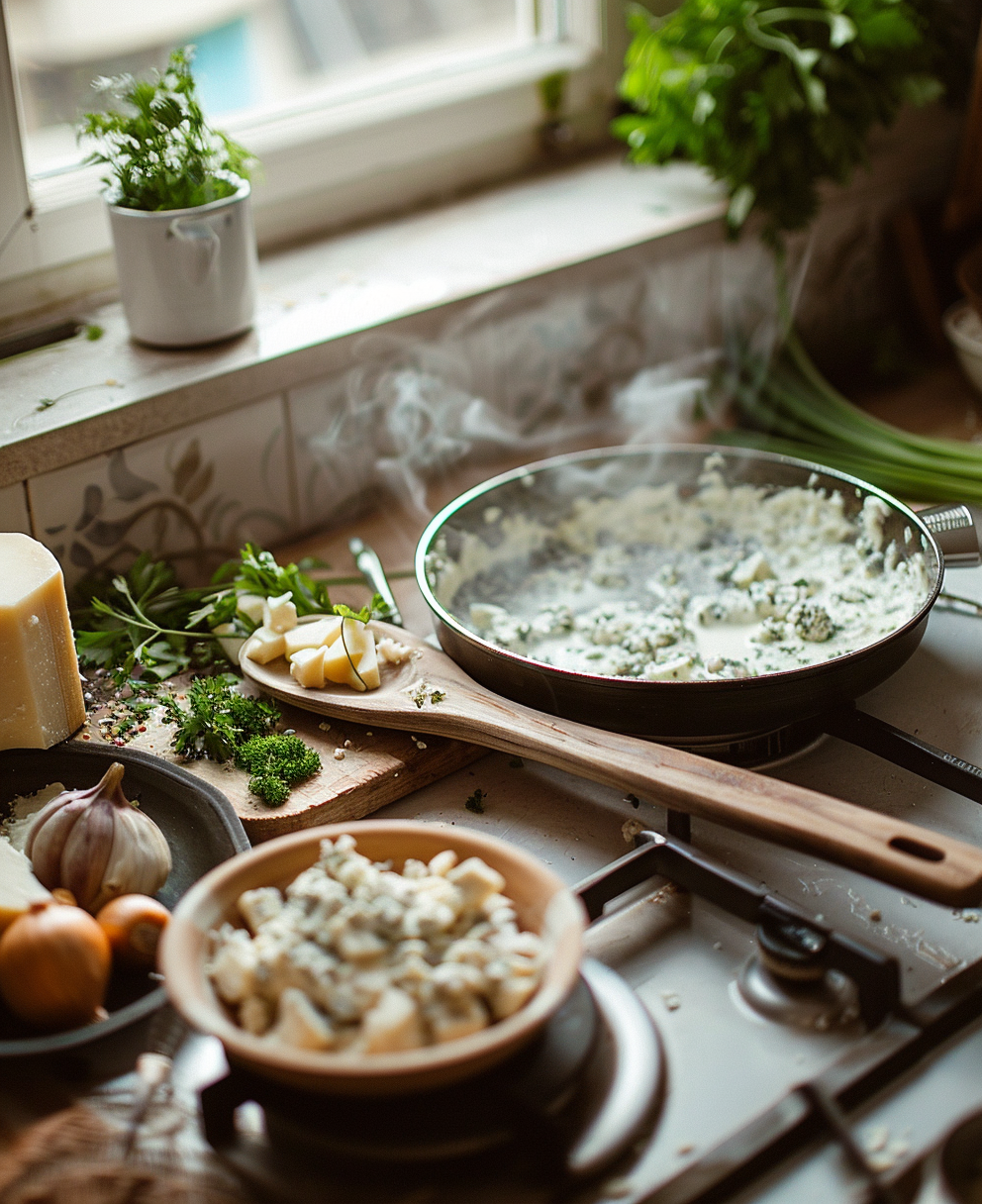 recette sauce roquefort