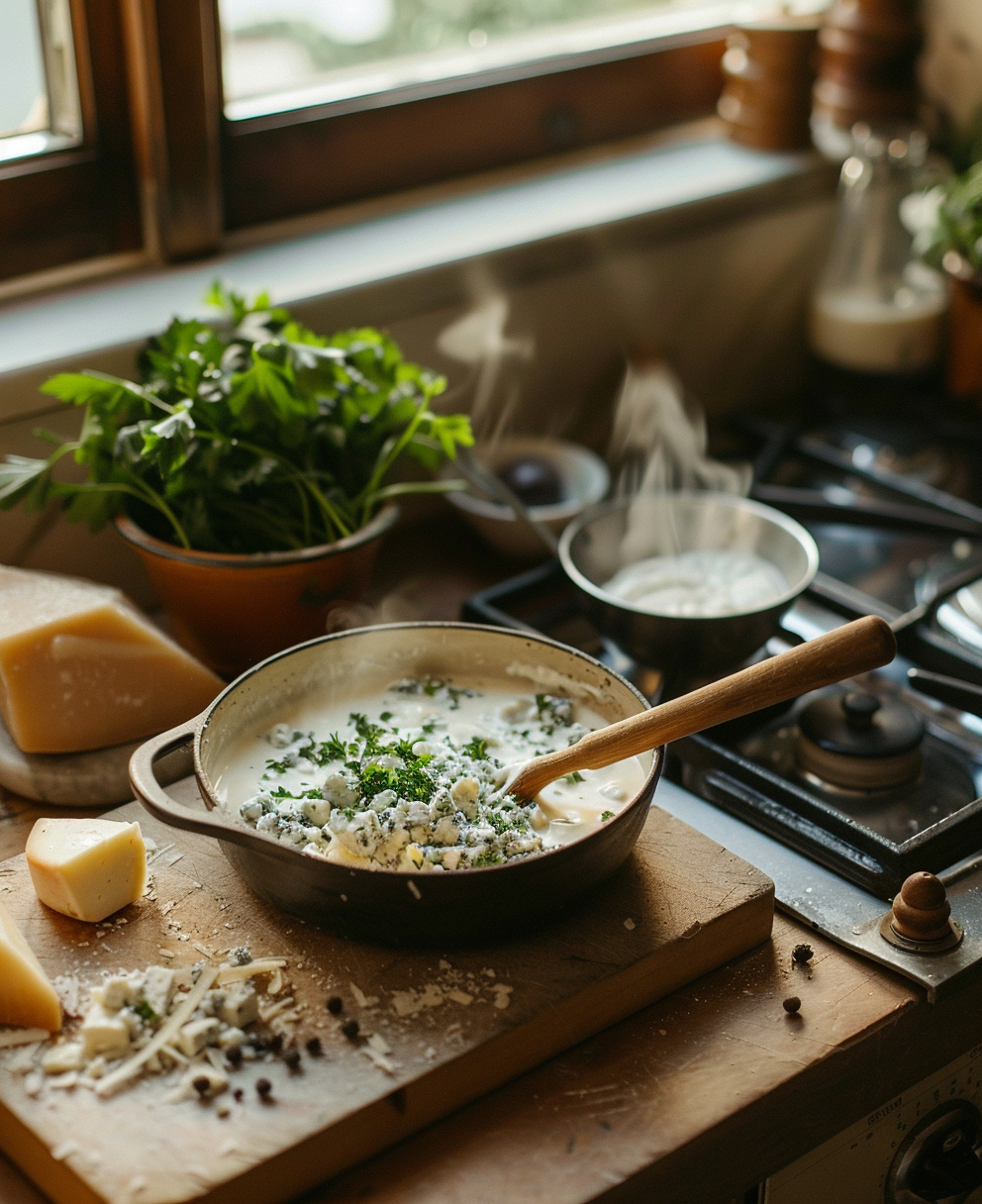 recette sauce roquefort
