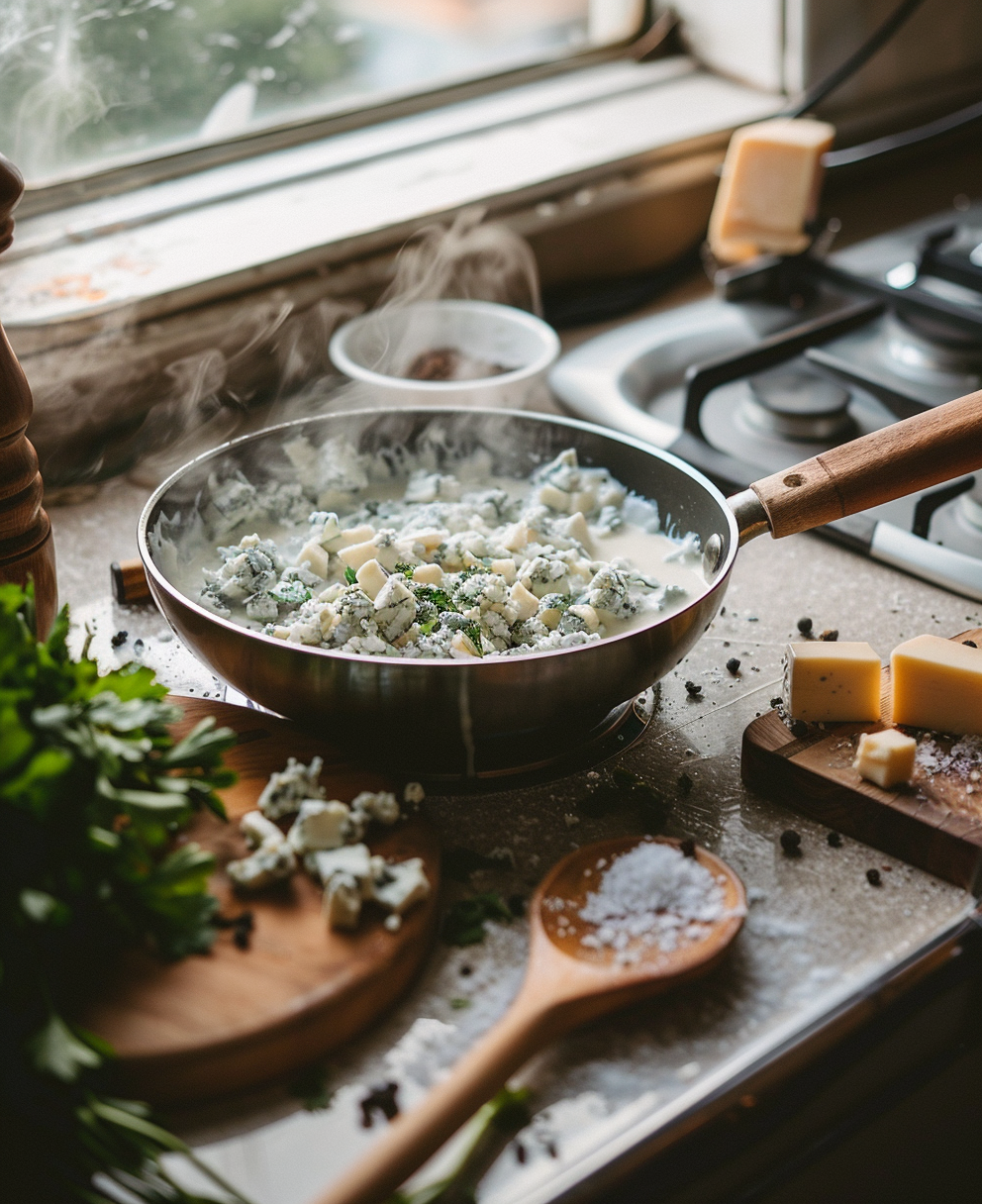recette sauce roquefort