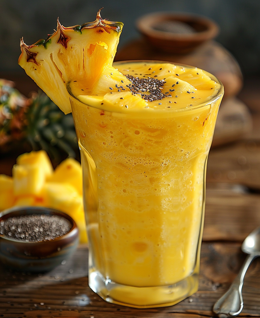 recette smoothie ananas