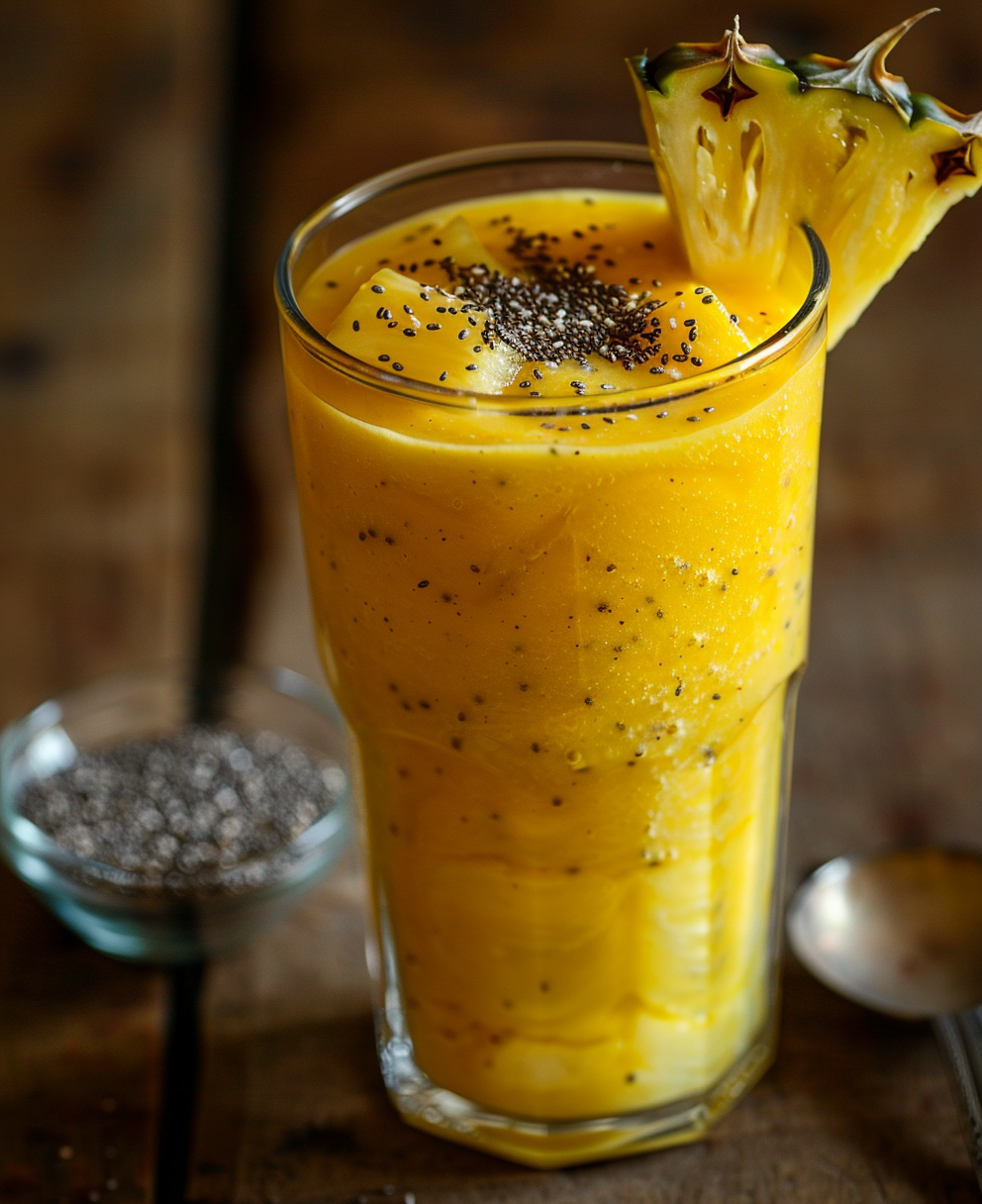 recette smoothie ananas