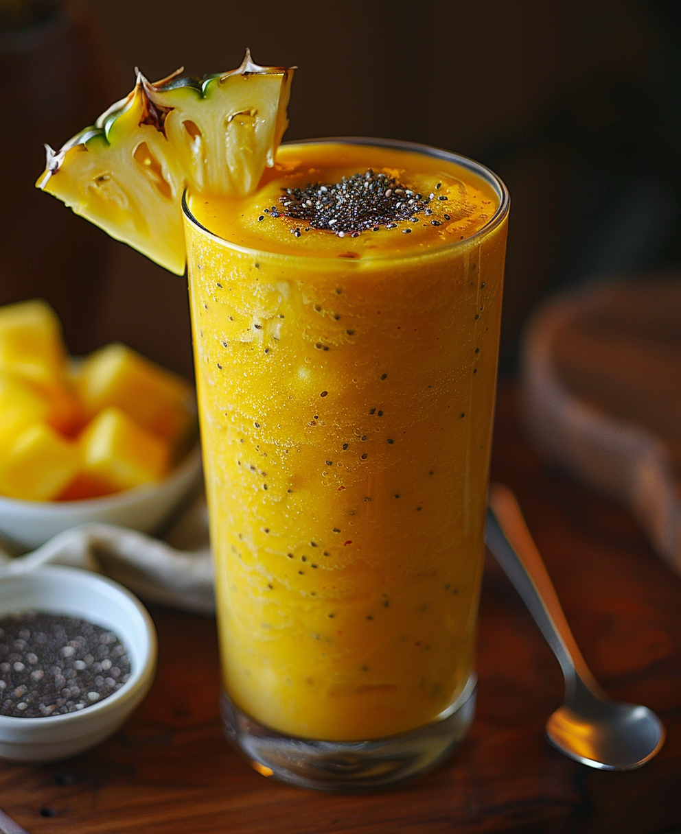 recette smoothie ananas