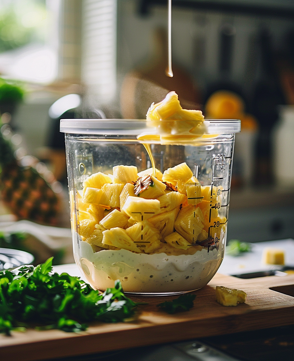 recette smoothie ananas