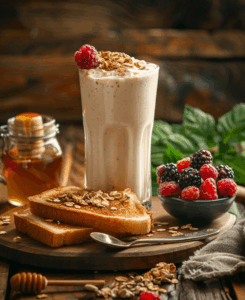 recette smoothie aux flocons d'avoine