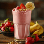 recette smoothie banane fraise