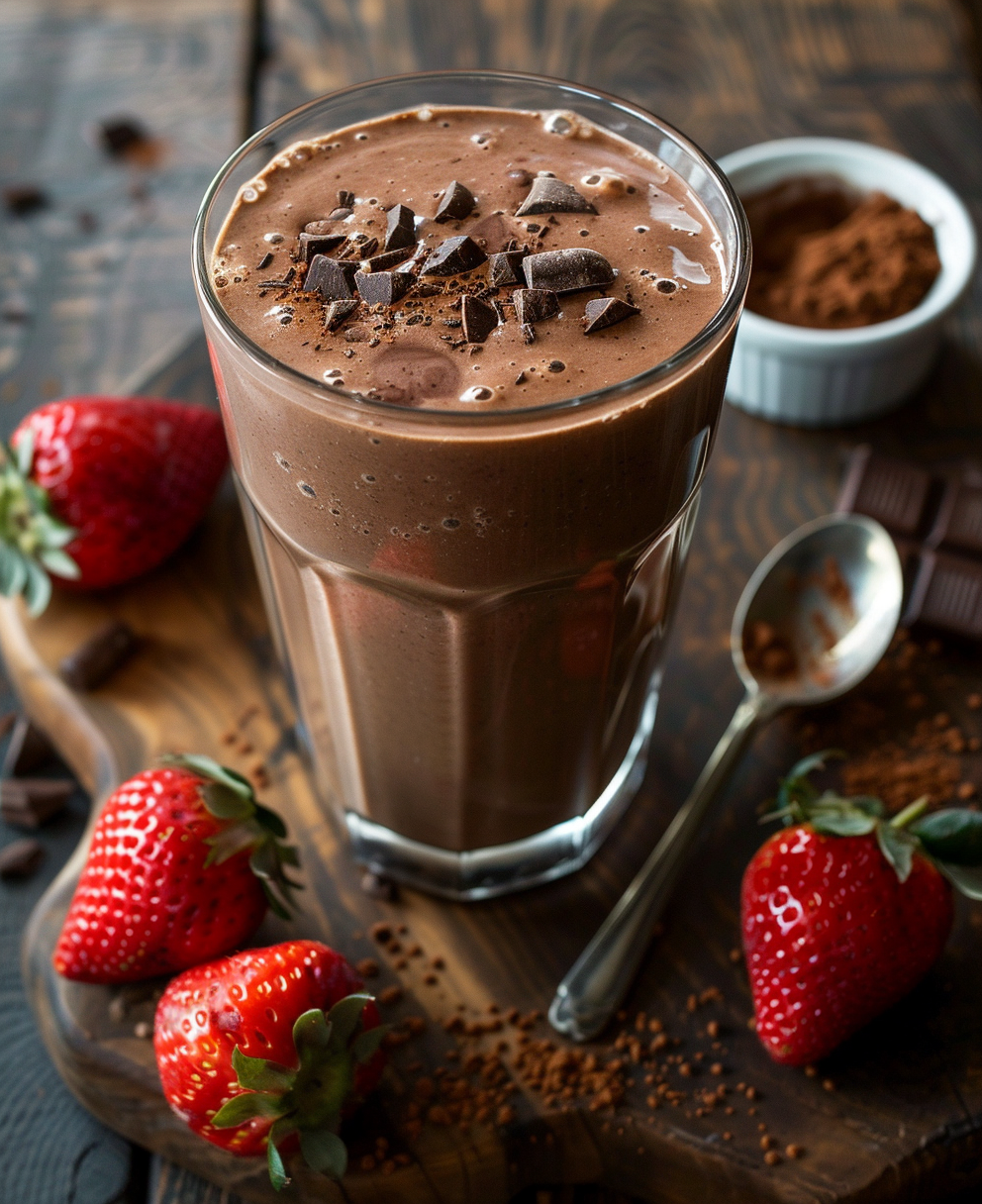 recette smoothie chocolat