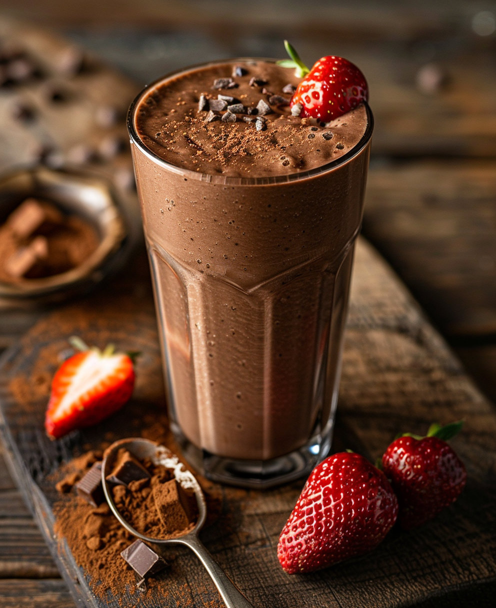 recette smoothie chocolat