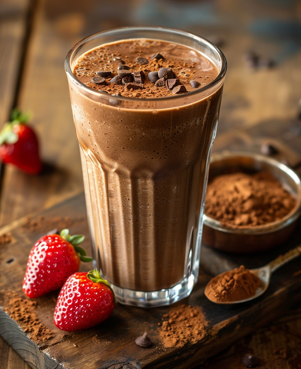 recette smoothie chocolat