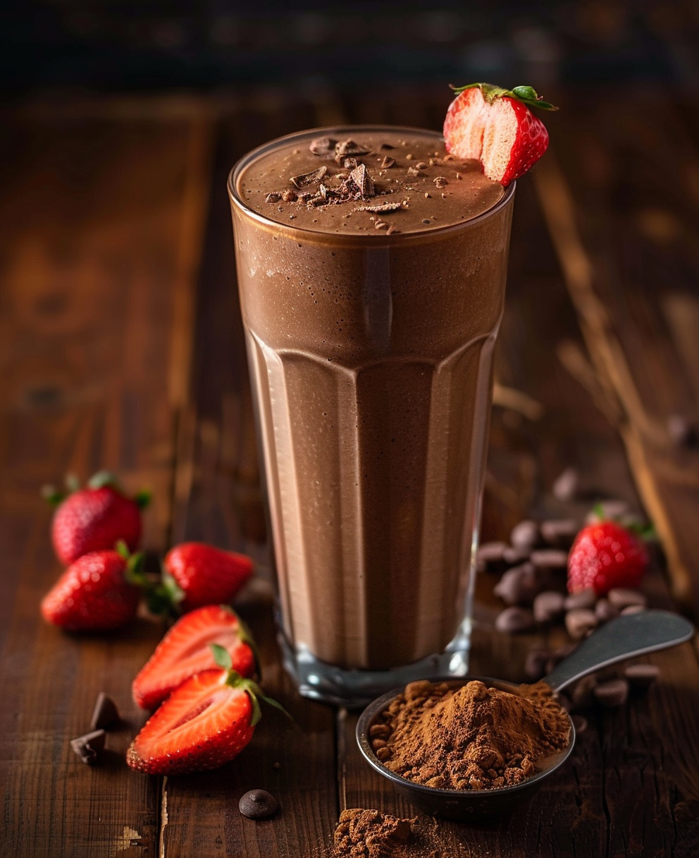 recette smoothie chocolat