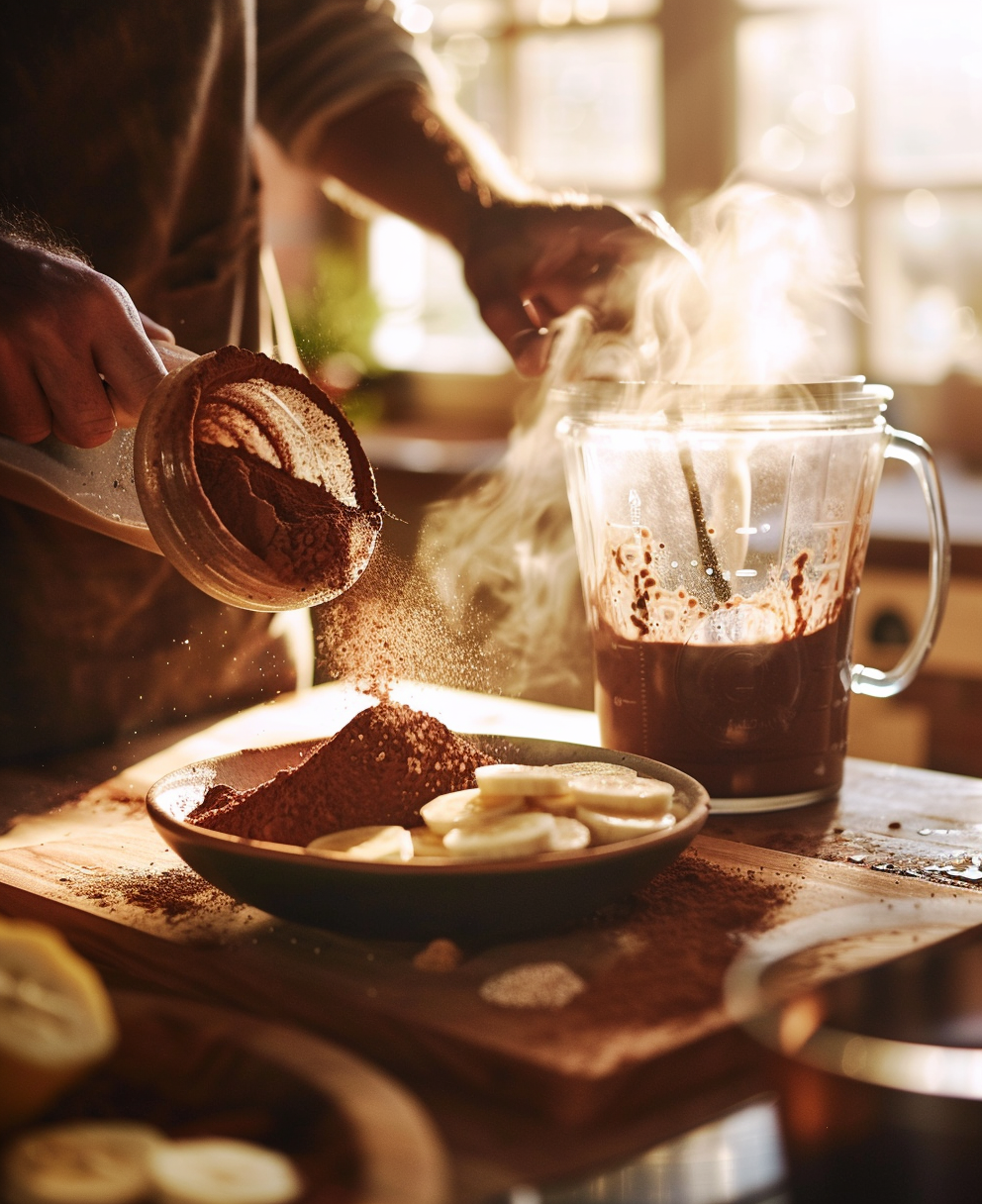 recette smoothie chocolat