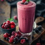 recette smoothie fruit congelé et lait