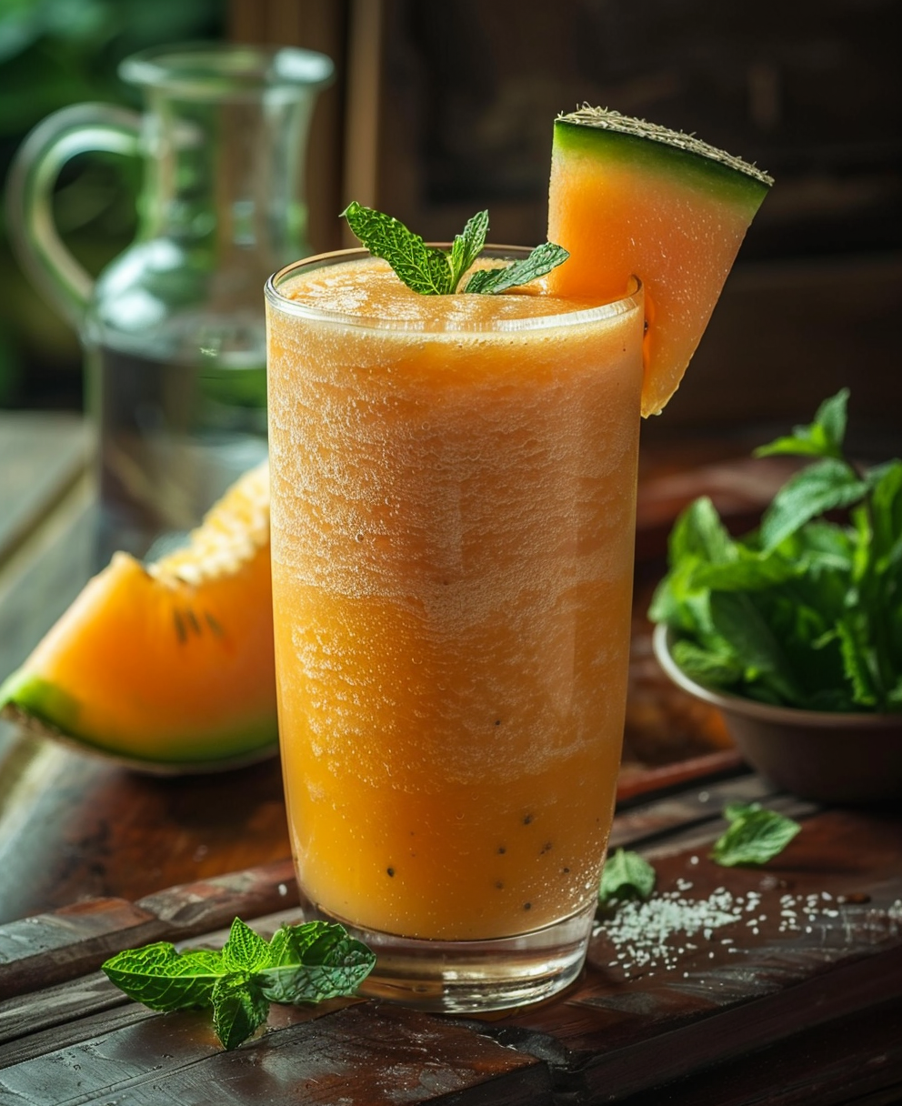 recette smoothie melon