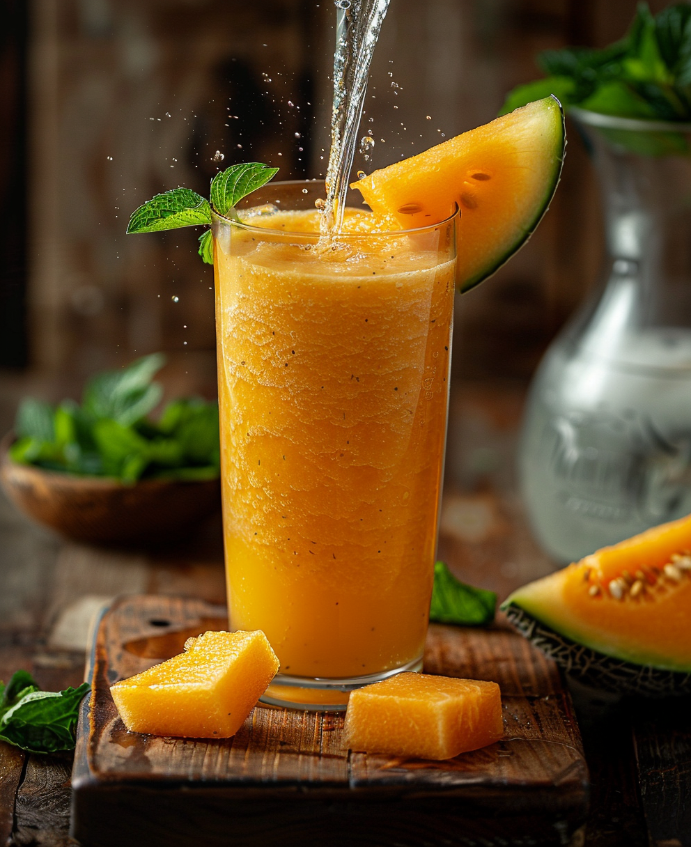 recette smoothie melon