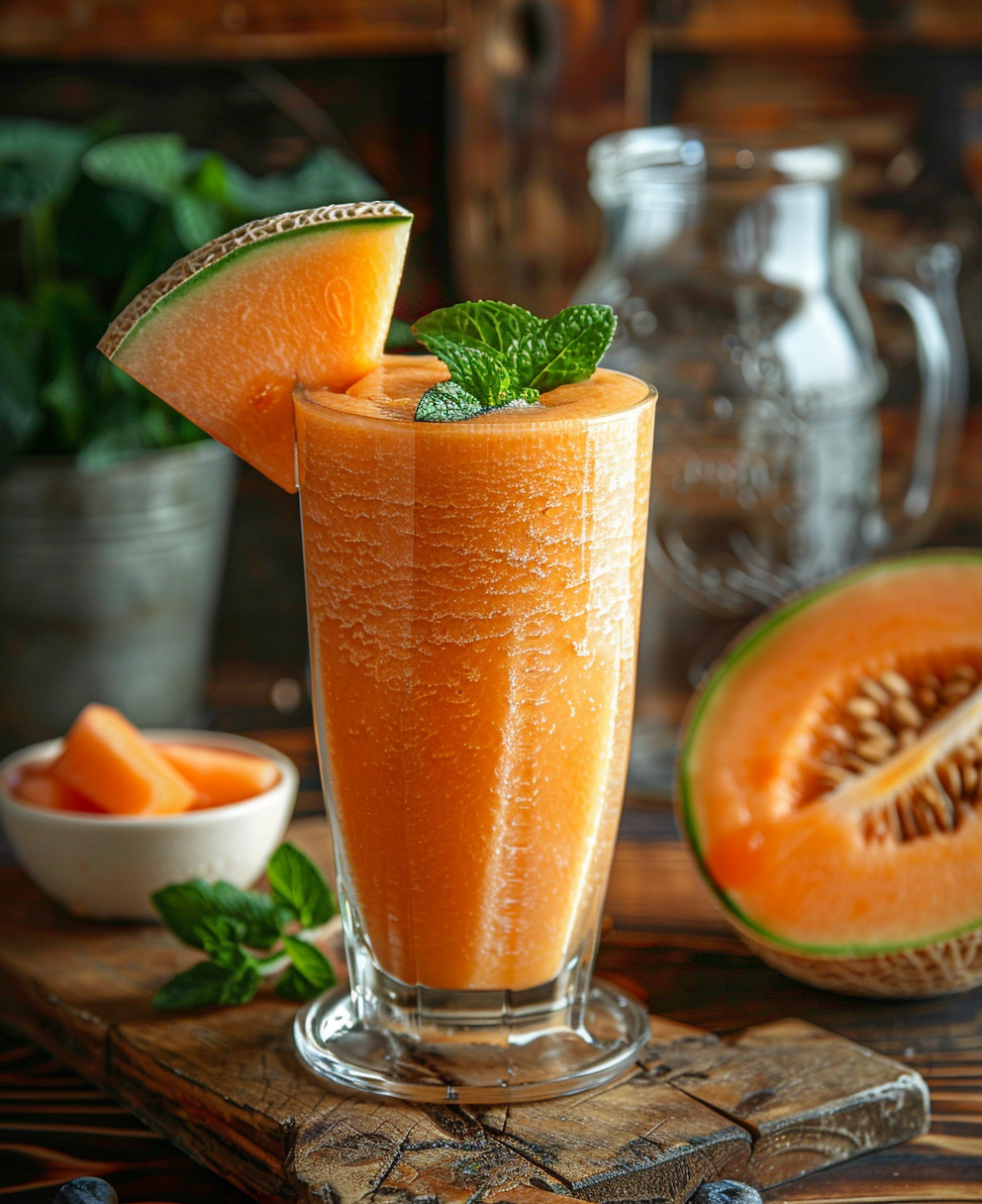 recette smoothie melon