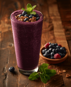 recette smoothie myrtille
