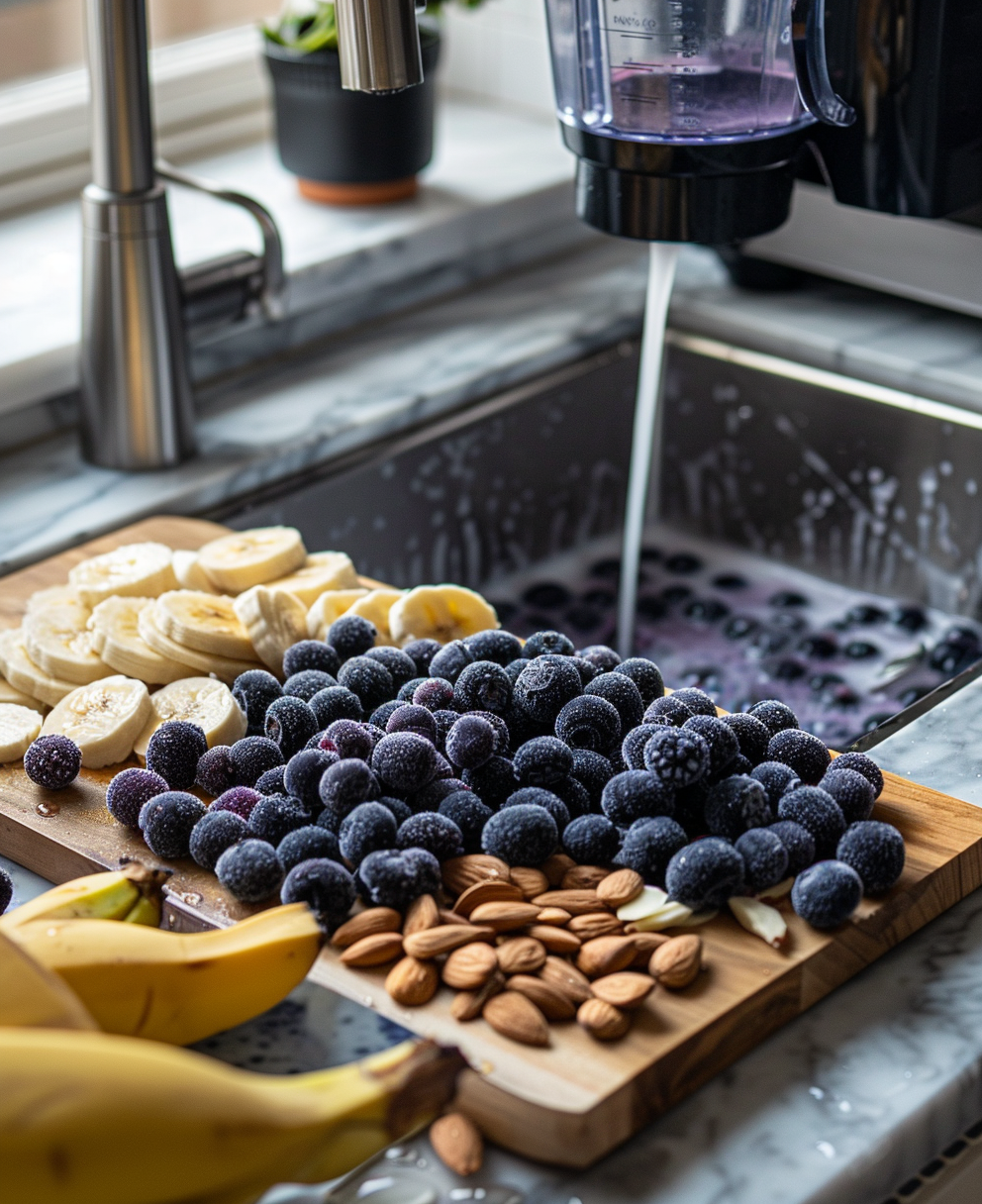 recette smoothie myrtille