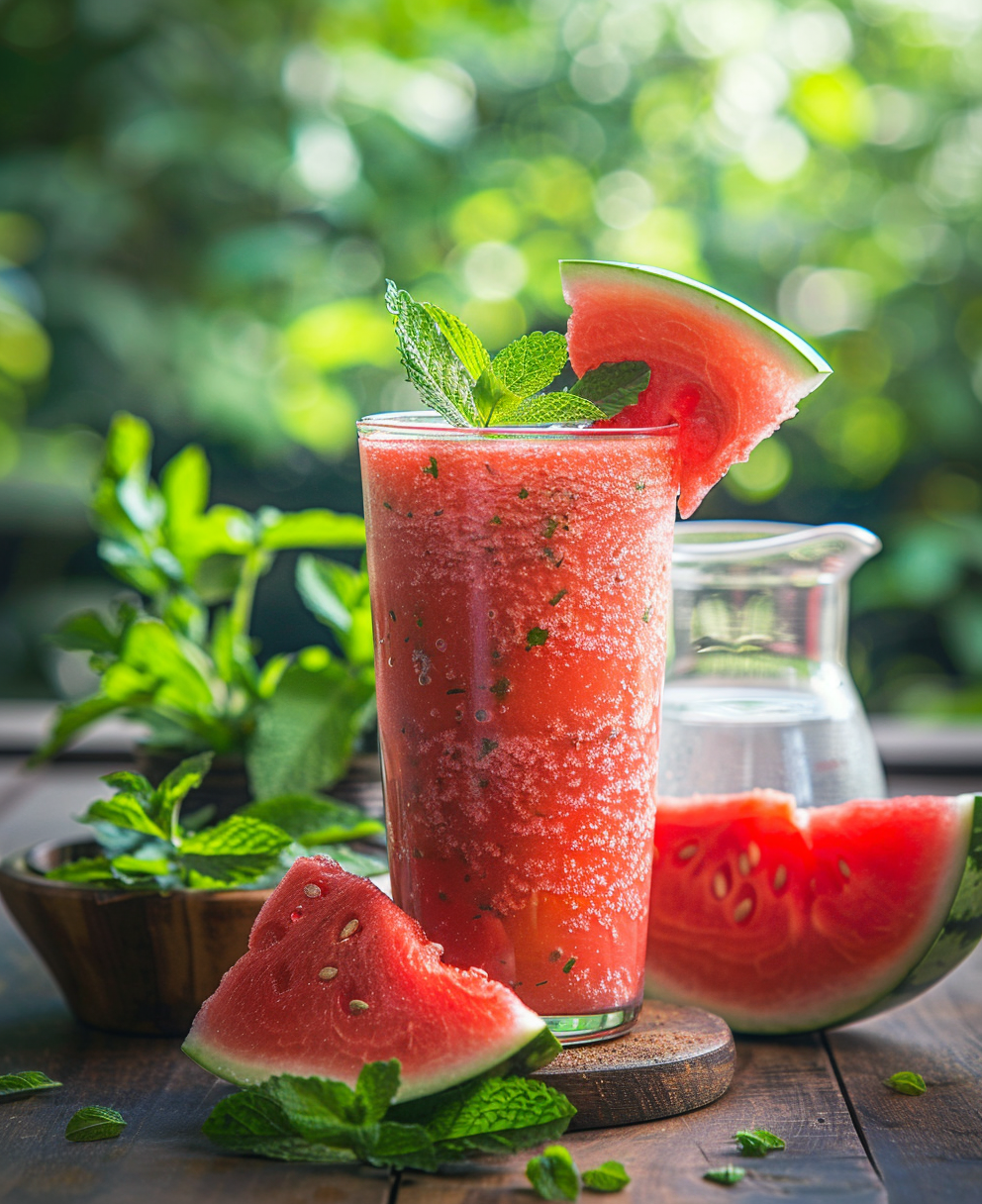 recette smoothie pastèque