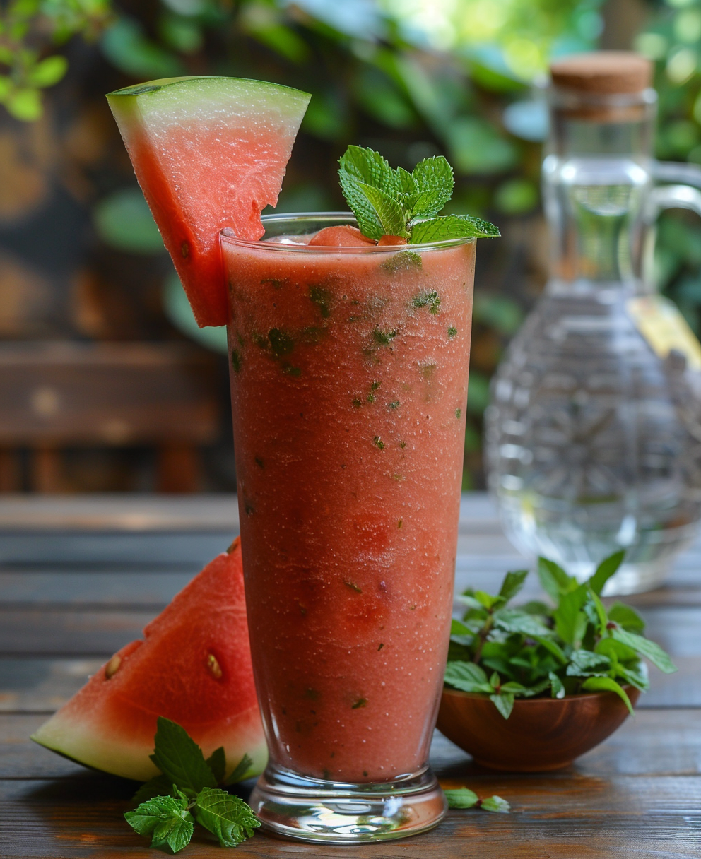 recette smoothie pastèque