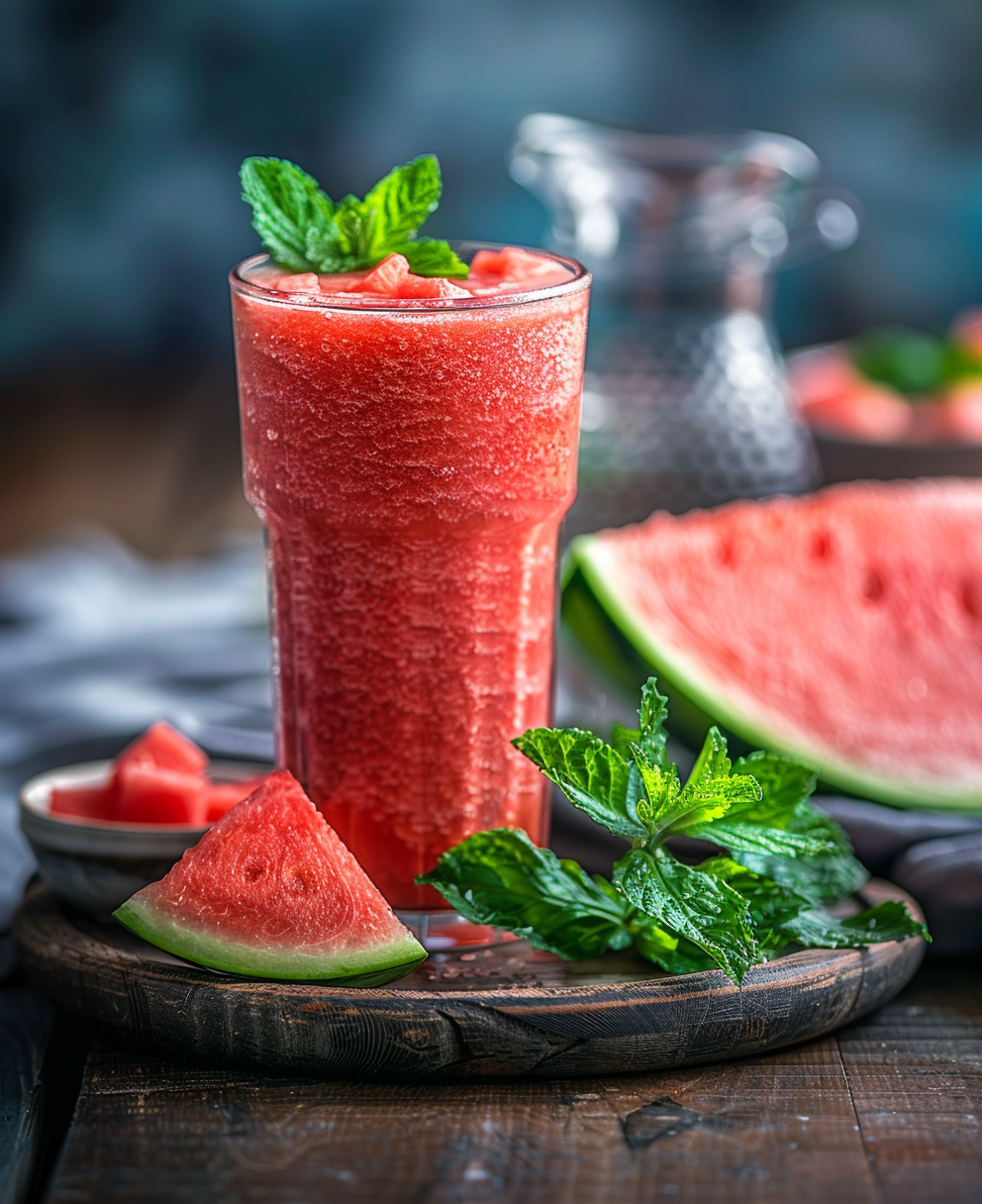 recette smoothie pastèque