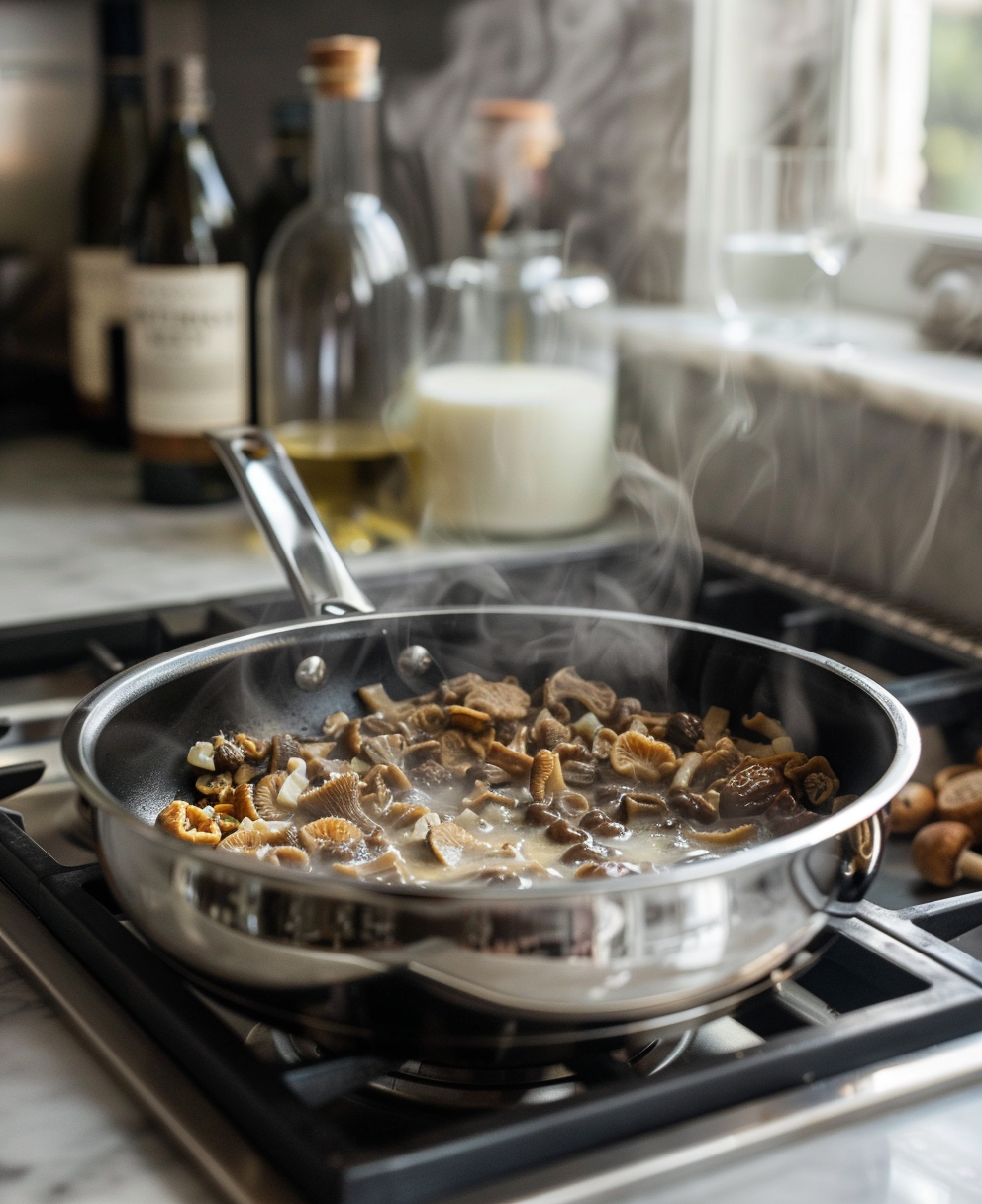 sauce aux morilles