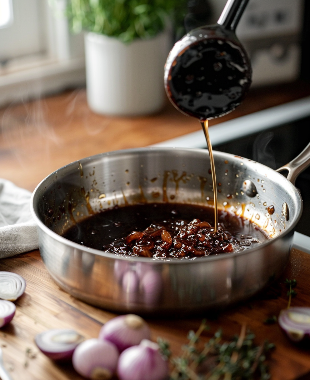 sauce balsamique