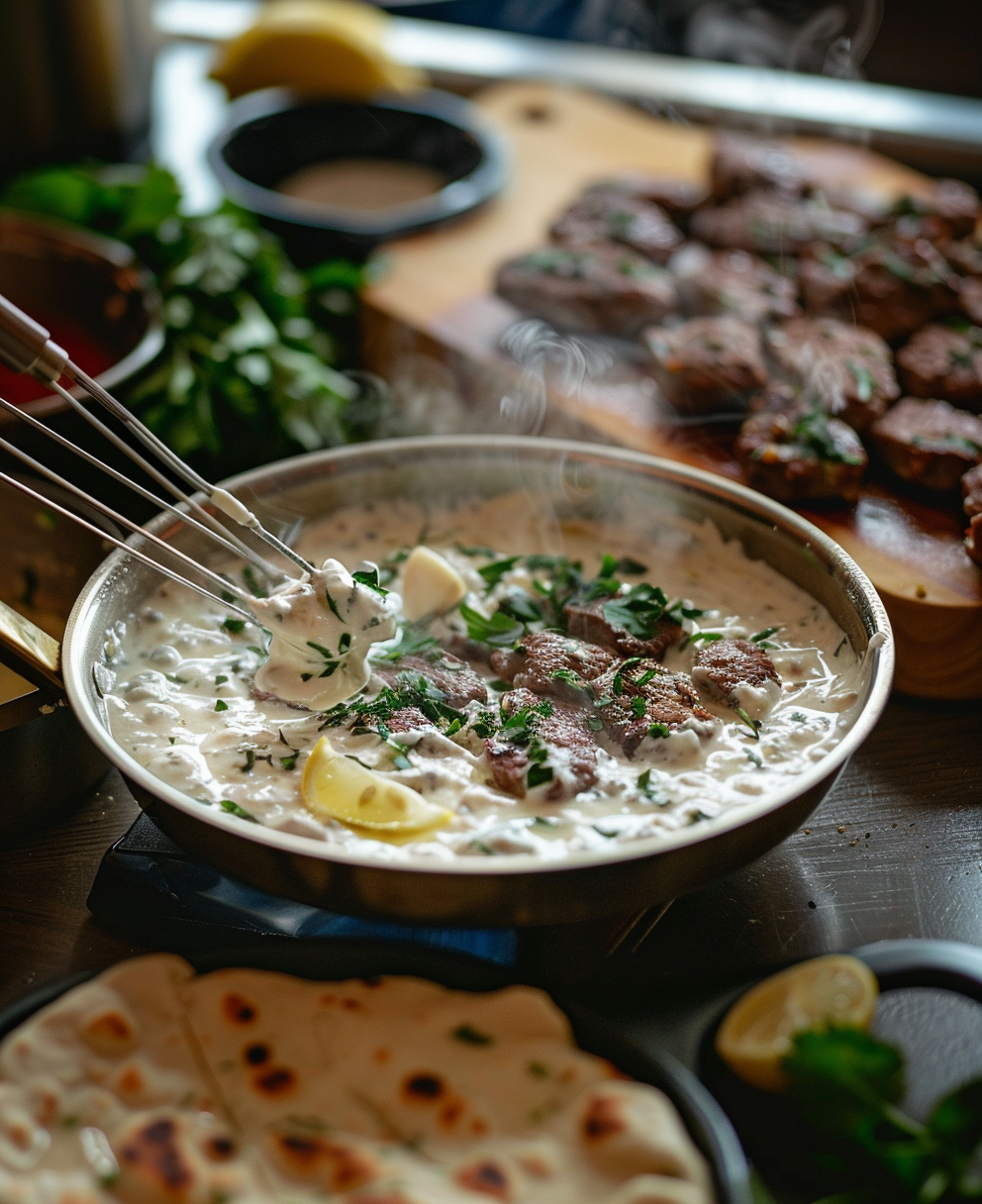 sauce blanche kebab