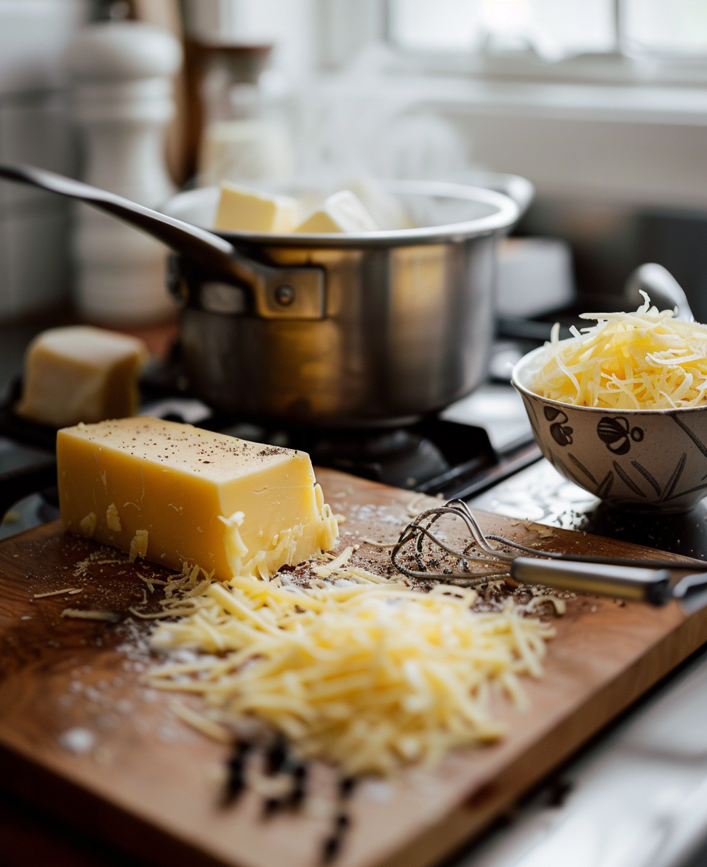 sauce cheddar