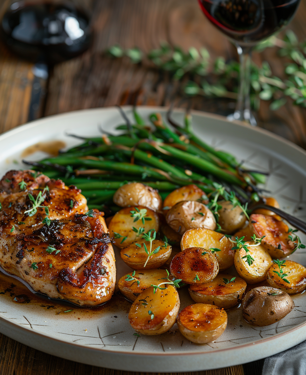 sauce échalote vin rouge