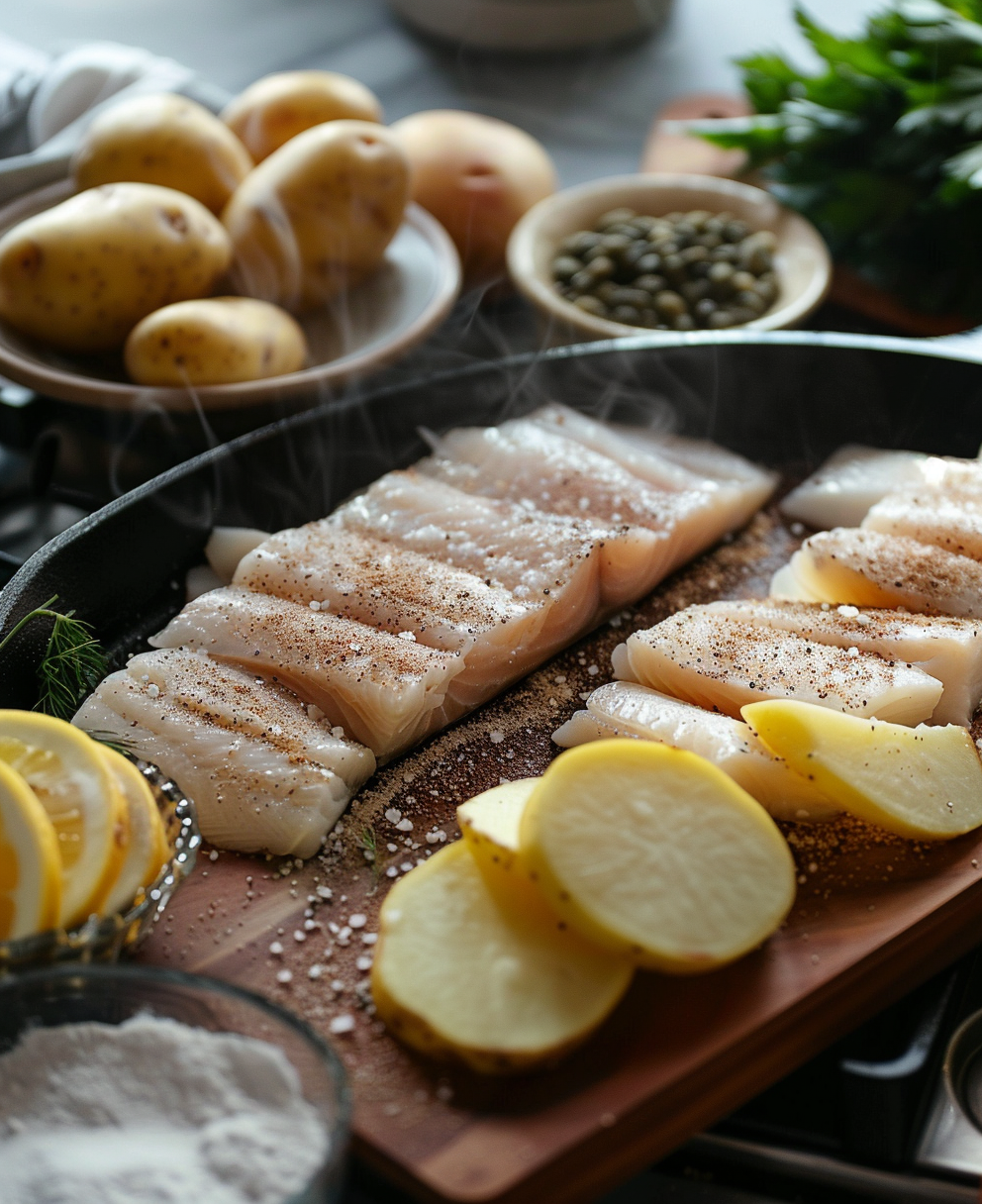 sauce fish and chips