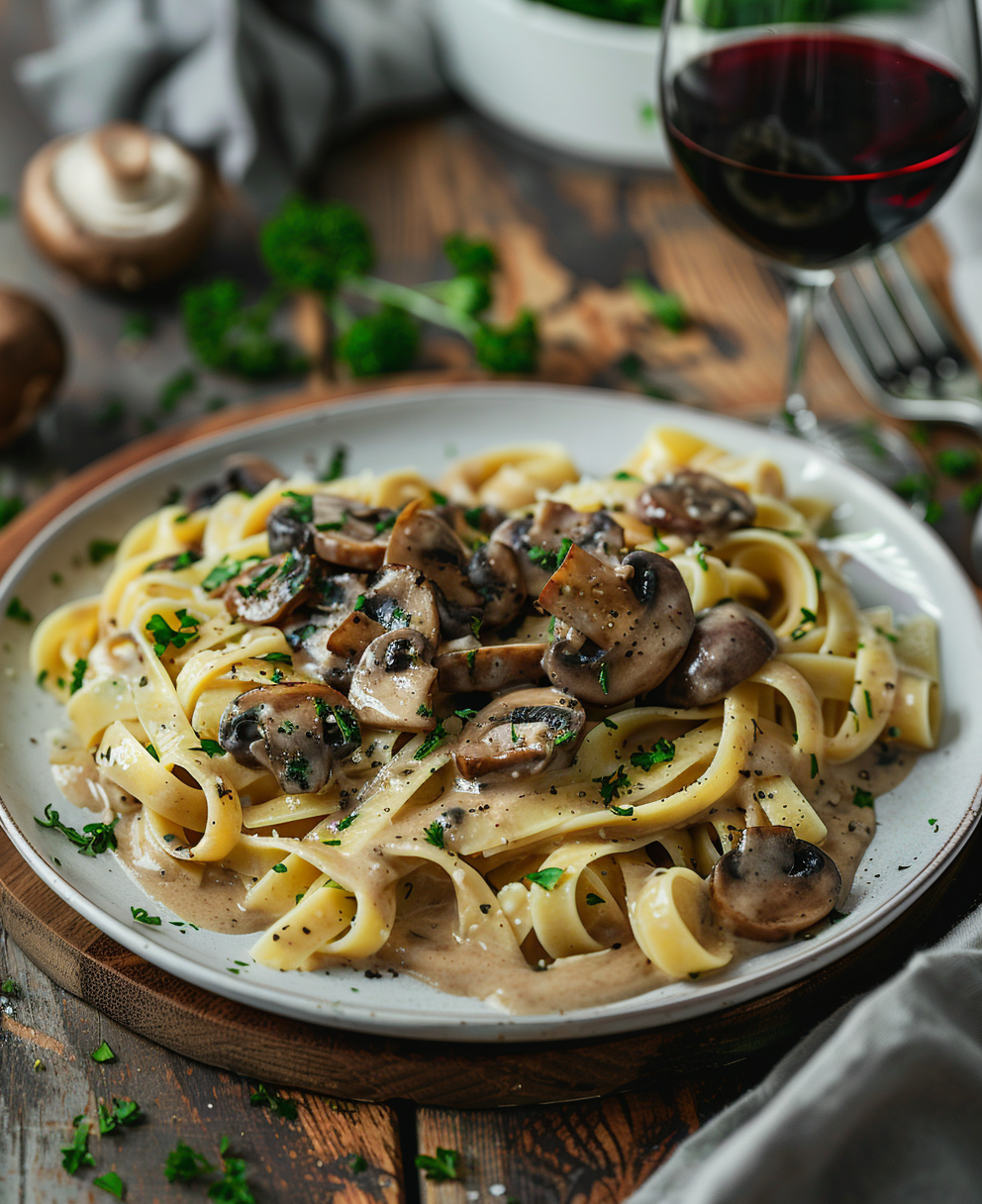 sauce forestière