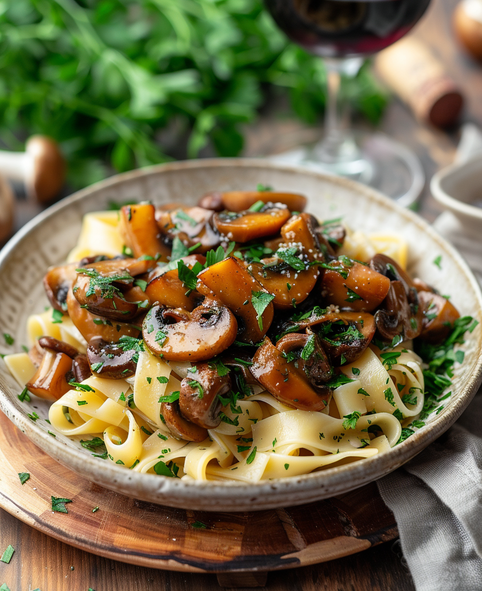 sauce forestière