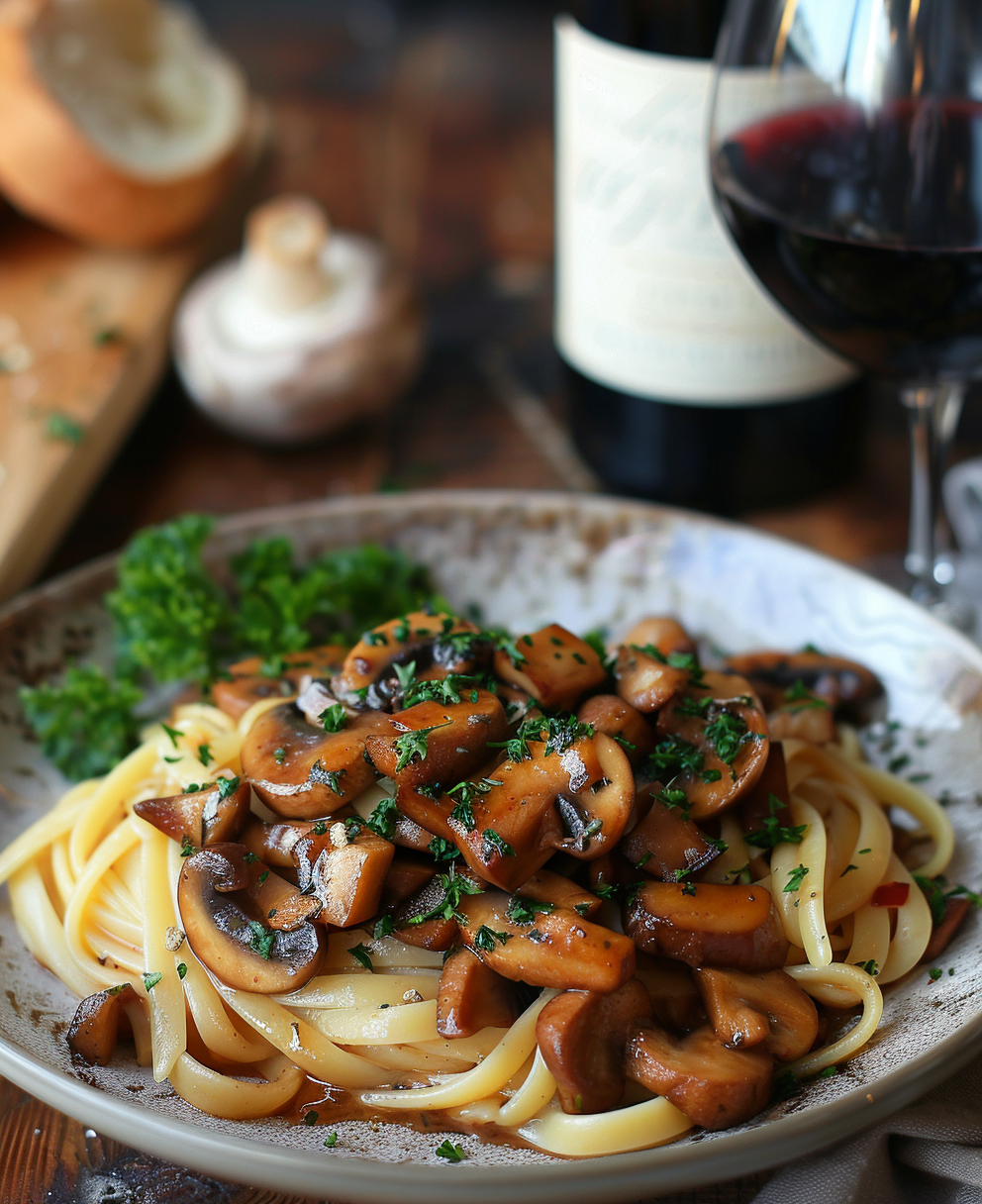 sauce forestière