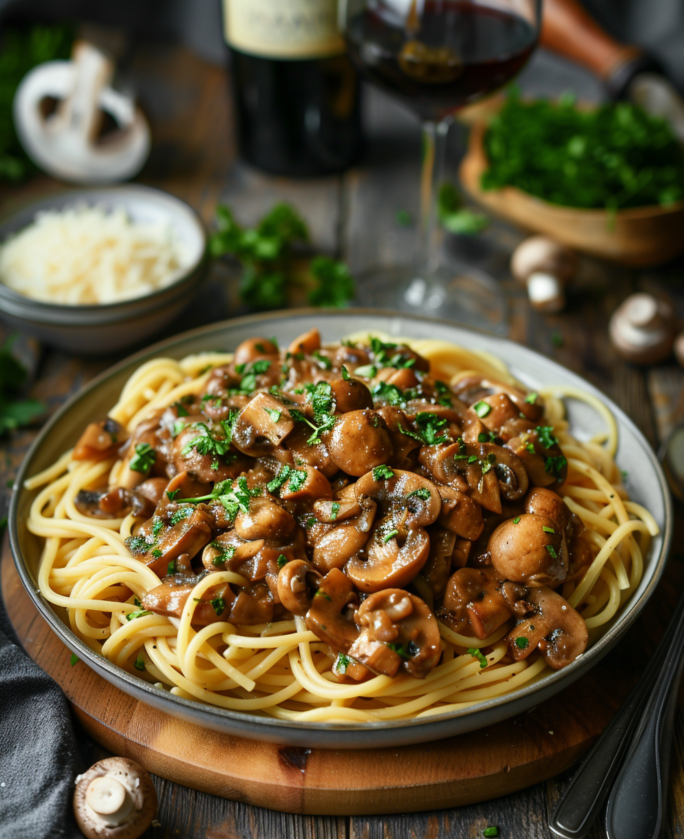 sauce forestière
