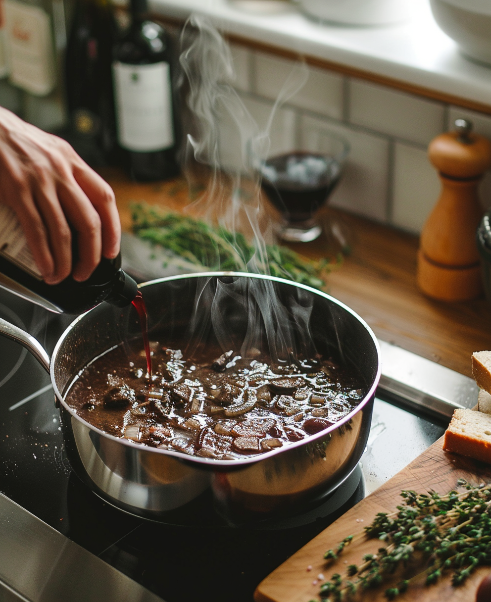 sauce marchand de vin