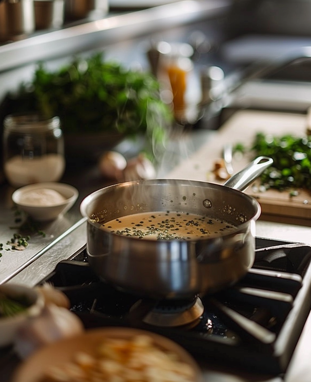 sauce poivre vert
