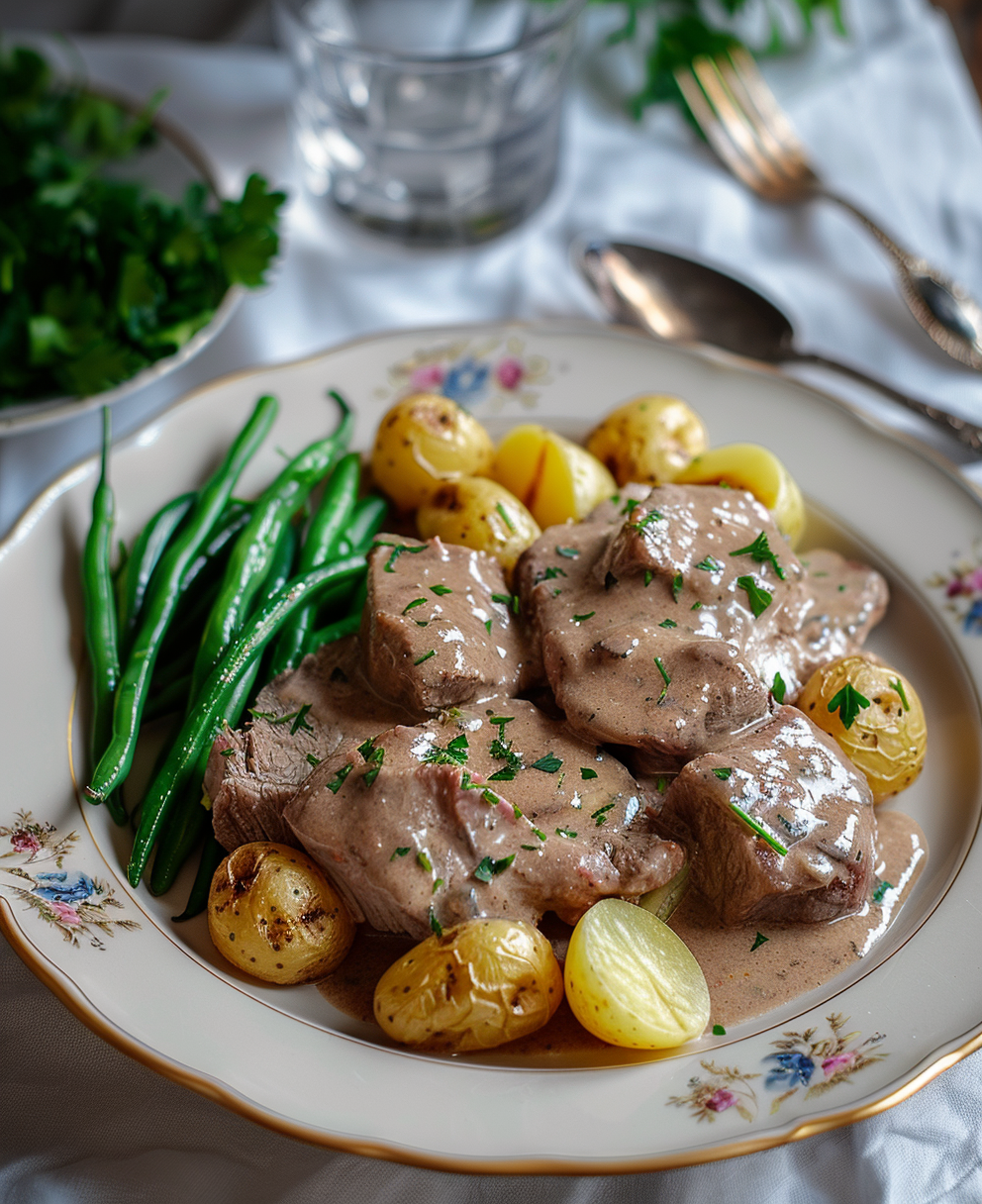 tête de veau sauce gribiche