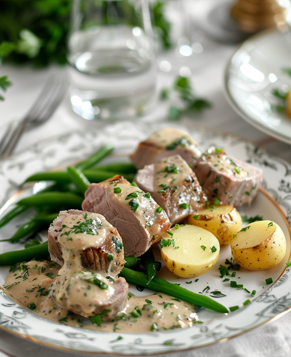 tête de veau sauce gribiche