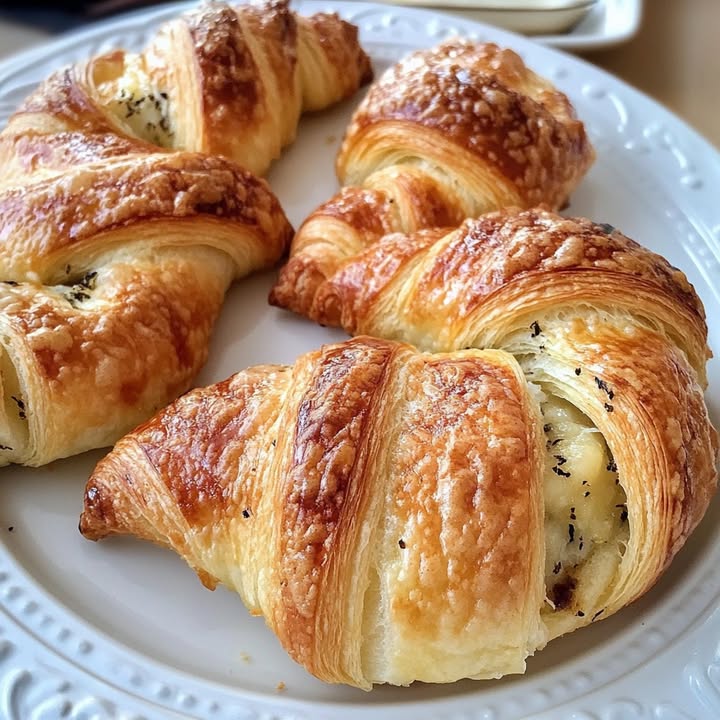 Croissants Jambon Fromage