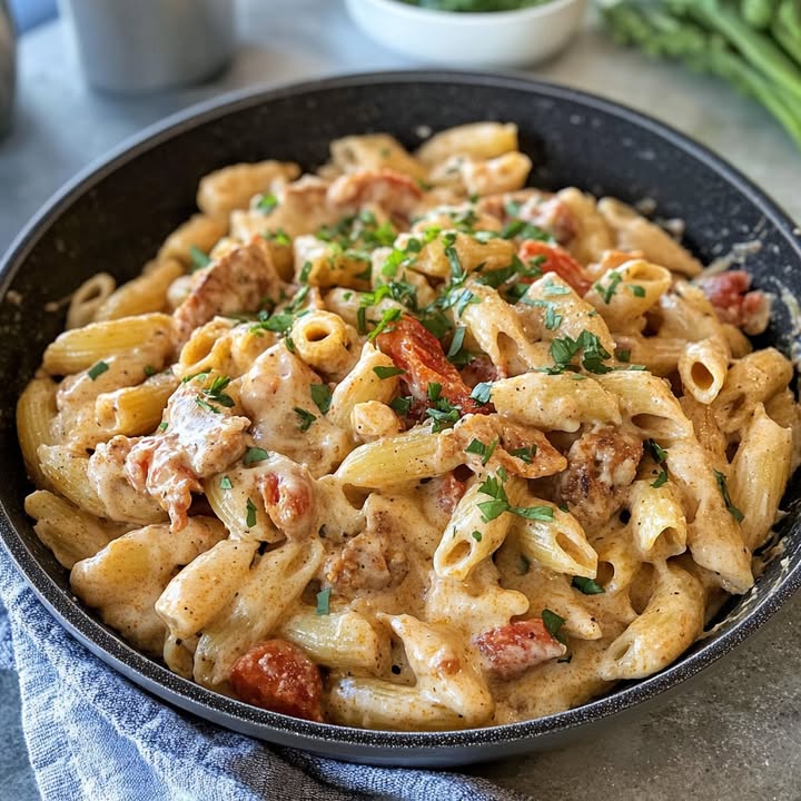 Pâtes Cajun Faciles