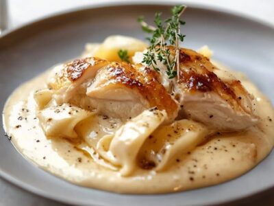 Pâtes Poulet Boursin : Recette Savoureuse et Facile à Préparer