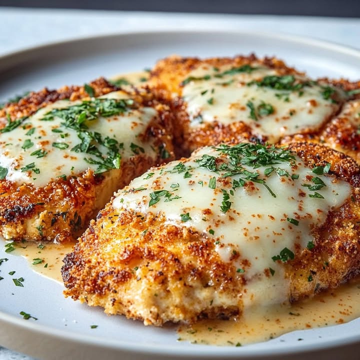 Poulet Parmesan Croustillant