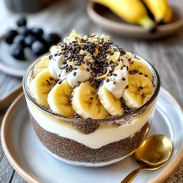 Pudding Choco-Banane Protéiné