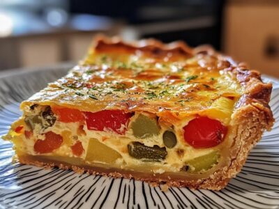 Quiche Légumes Légère : Recette Facile et Savoureuse