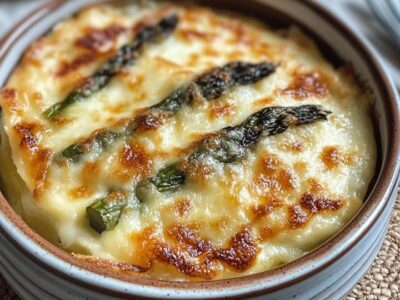 Ramequin Asperges Cheddar : Recette Facile et Savoureuse