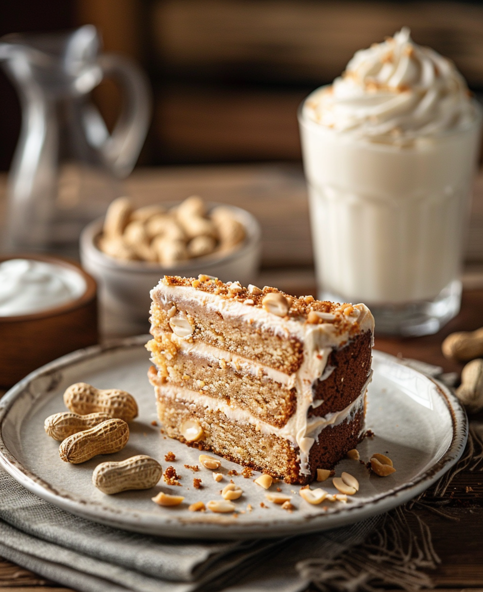 gateau au beurre de cacahuète