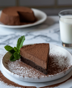 gateau au chocolat mousse